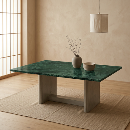 Structure table basse japandi Sei pierre naturelle | Maison Japandi