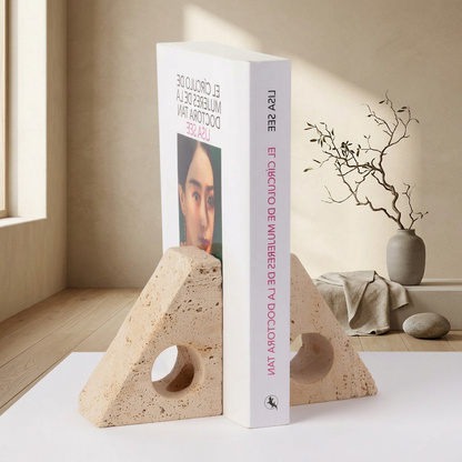 Maison Japandi — Tables en pierre naturelle