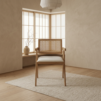 Maison Japandi — Tables en pierre naturelle