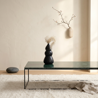 Structure table basse japandi Wabisabi pierre naturelle | Maison Japandi