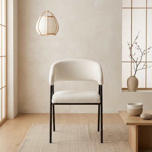 Maison Japandi — Tables en pierre naturelle