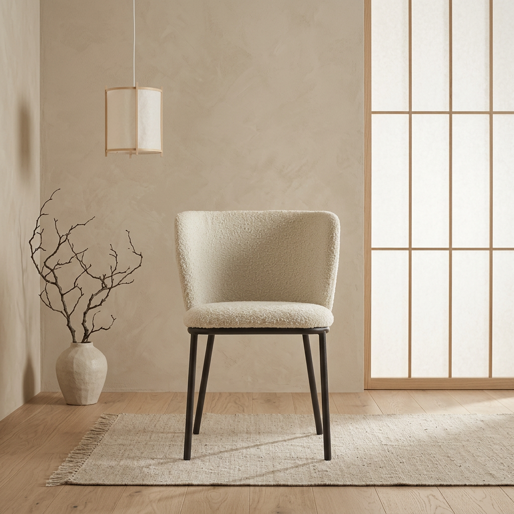 Maison Japandi — Tables en pierre naturelle