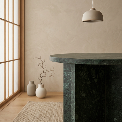 Structure table de chevet japandi Tables pierre naturelle | Maison Japandi