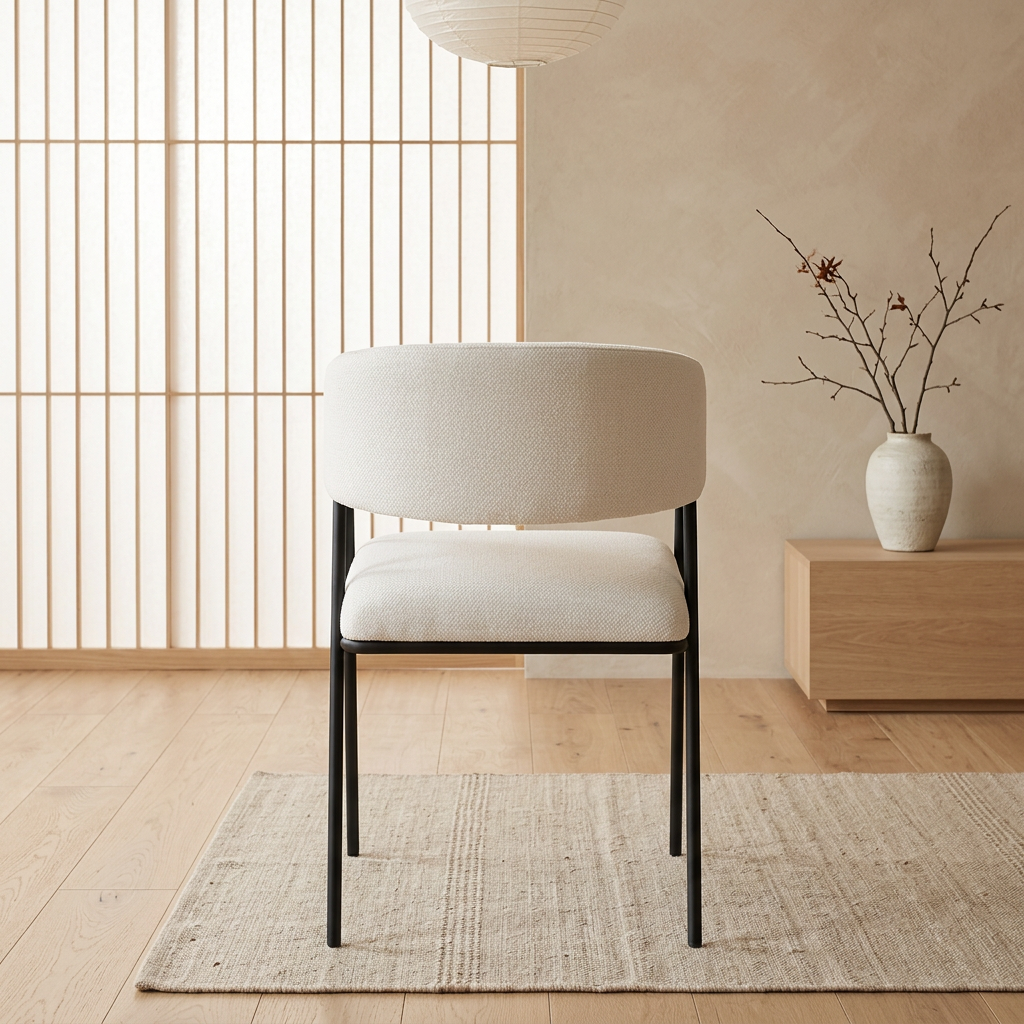 Maison Japandi — Tables en pierre naturelle