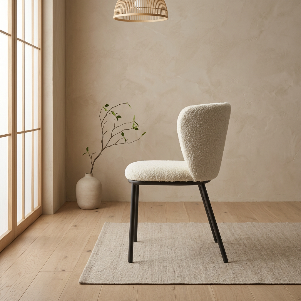 Maison Japandi — Tables en pierre naturelle