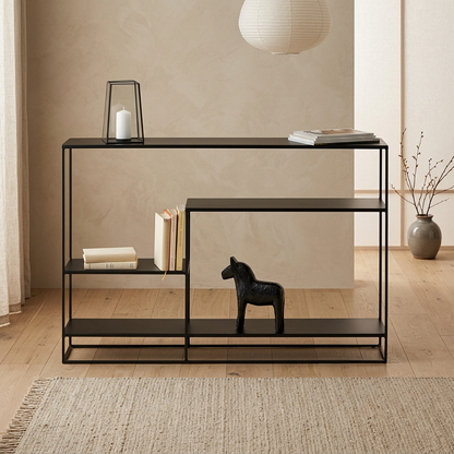Console japandi Métal dans un intérieur japandi — Pierre naturelle | Maison Japandi