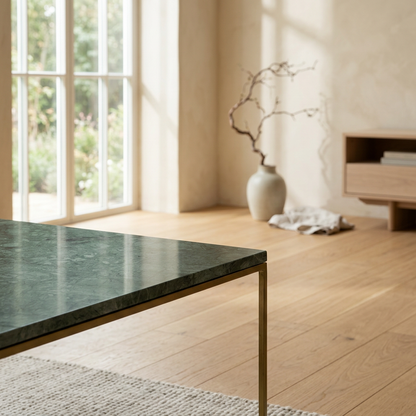 Structure table basse japandi Rindo pierre naturelle | Maison Japandi