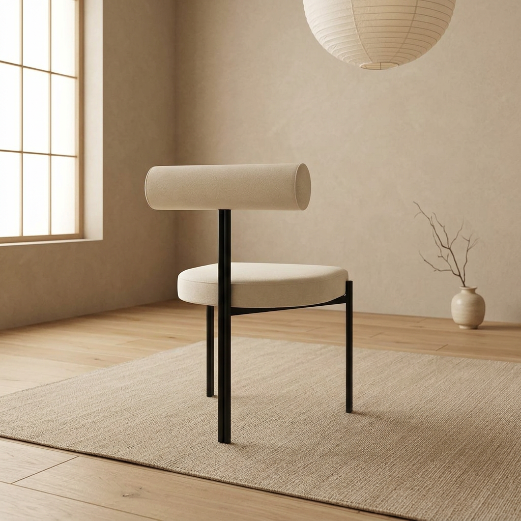 Maison Japandi — Tables en pierre naturelle