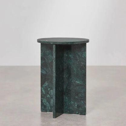 Tables de Chevet Japandi Marbre Vert Niwa – Raffinement contemporain