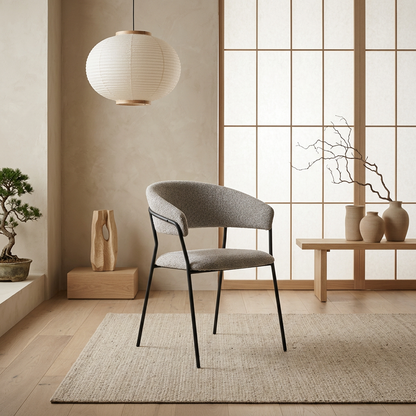 Maison Japandi — Tables en pierre naturelle
