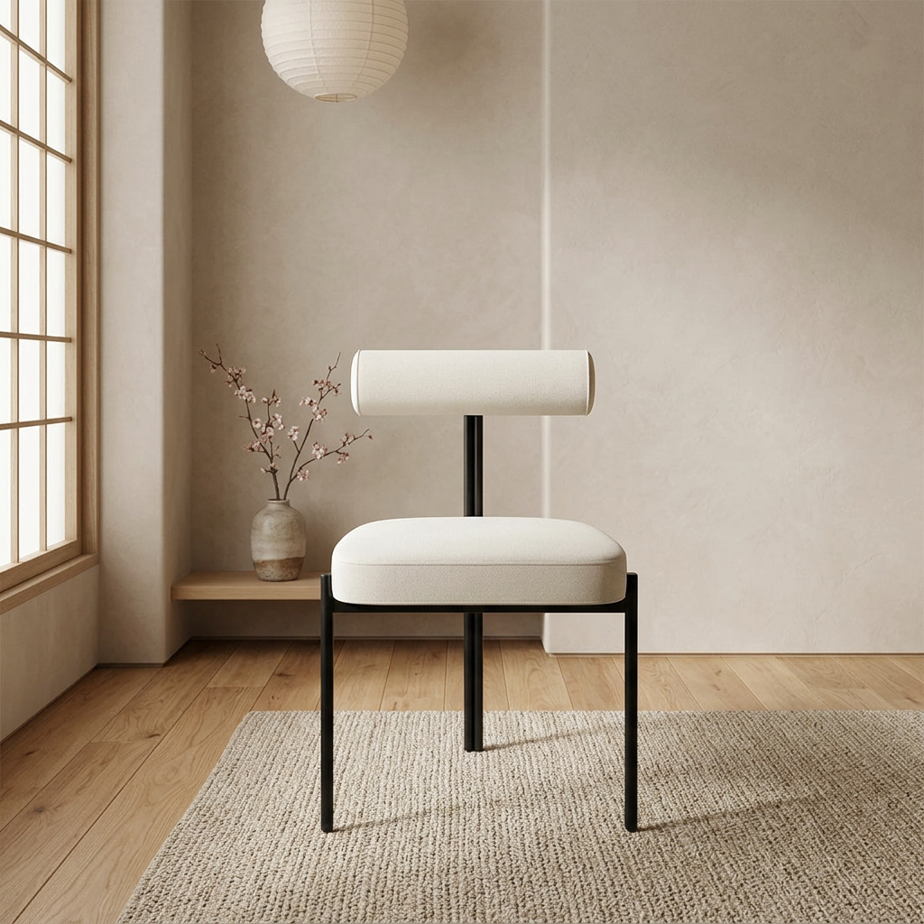 Maison Japandi — Tables en pierre naturelle