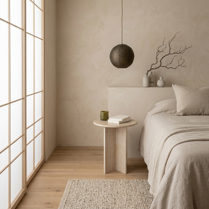 Structure table japandi pierre naturelle | Maison Japandi
