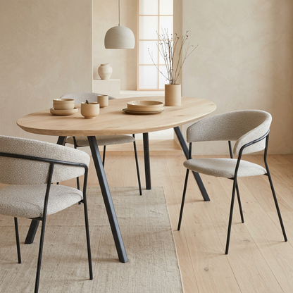 Maison Japandi — Tables en pierre naturelle